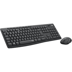 Logitech Silent Touch MK295 Grafito  Kit de teclado y ratón