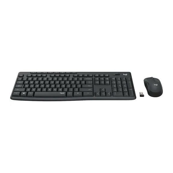 Logitech Silent Touch MK295 Grafito  Kit de teclado y ratón