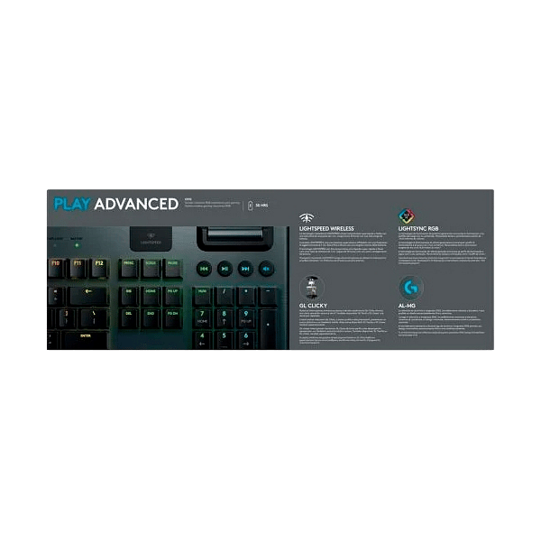 Logitech G915 Lightspeed Gaming GL Lineal US Layout  Teclado