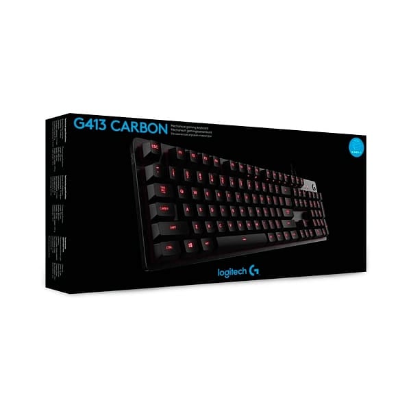 Logitech G413 Mecánico Gaming Carbon ES  Teclado