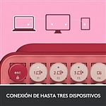Logitech POP Keys Mecánico Inalámbrico Heartbreaker  Teclado