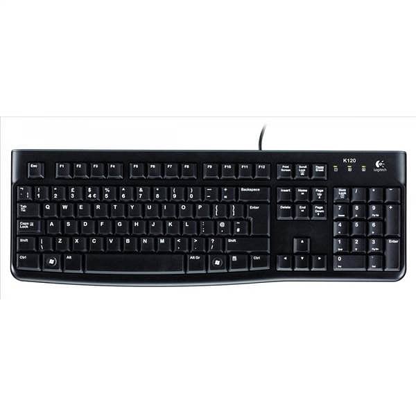 Logitech K120 Ruso RU  Teclado
