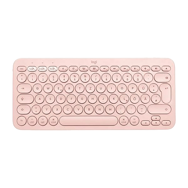 Logitech K380 for Mac Bluetooth Multidispositivo Rosado ES  Teclado