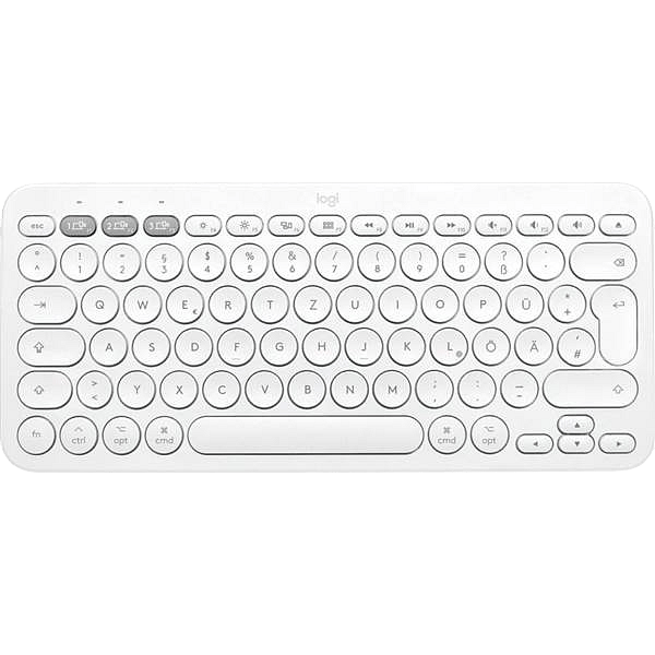 Logitech K380 for Mac Bluetooth Multidispositivo Blanco Crudo ES  Teclado