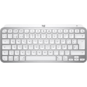 Logitech MX Keys Mini para Mac Retroiluminado Gris Pálido ES  Teclado
