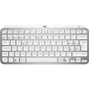 Logitech MX Keys Mini Retroiluminado Gris Pálido ES  Teclado