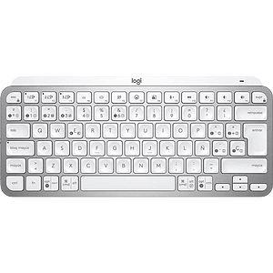 Logitech MX Keys Mini Retroiluminado Gris Pálido ES  Teclado