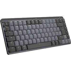 Logitech MX Mechanical Mini for Mac Layout US MX Táctil Silencioso Gris Espacial  Teclado mecánico