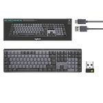 Logitech MX Mechanical Layout US MX Táctil Silencioso Grafito  Teclado mecánico