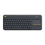 Logitech K400 Plus Negro Wireless Layout Francés - Teclado