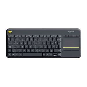 Logitech K400 Plus Negro Wireless Layout Francés  Teclado