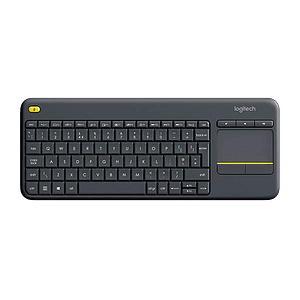 Logitech K400 Plus Negro Wireless Layout Francés  Teclado