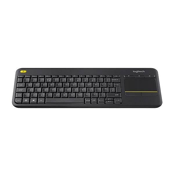Logitech K400 Plus Negro Wireless Layout Francés  Teclado
