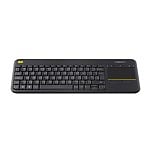 Logitech K400 Plus Negro Wireless Layout Francés  Teclado