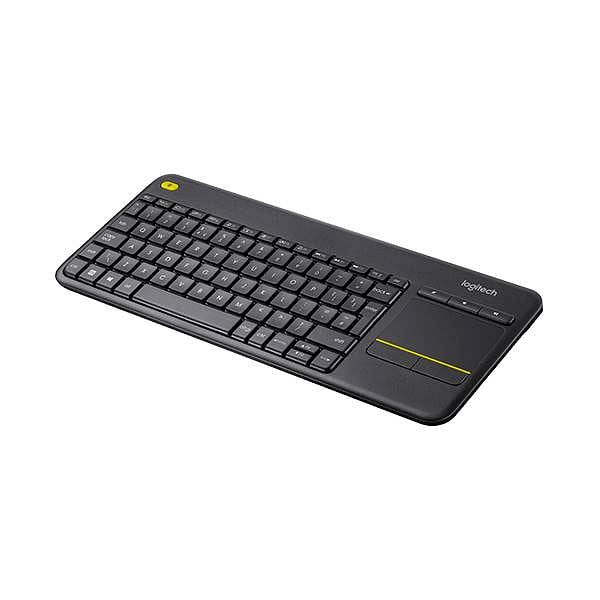 Logitech K400 Plus Negro Wireless Layout Francés  Teclado