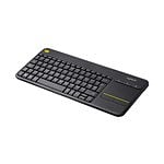 Logitech K400 Plus Negro Wireless Layout Francés  Teclado