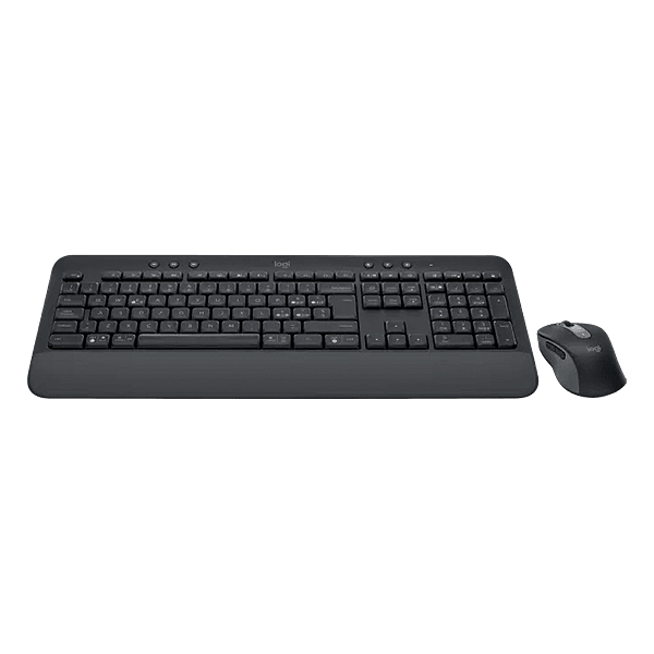 Logitech MK650 graphite wireless  Kit de teclado y ratón