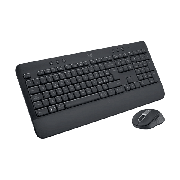 Logitech MK650 graphite wireless  Kit de teclado y ratón