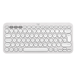 Logitech Pebble Keys 2 K380S Blanco  Teclado Bluetooth