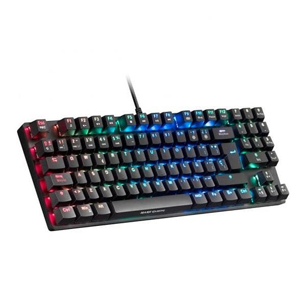 Mars Gaming MKREVOPRO TKL RGB Red  Teclado