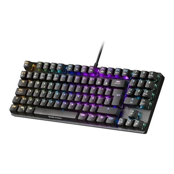 Mars Gaming MKREVOPRO TKL RGB Red  Teclado