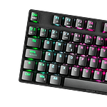 Mars Gaming MKREVOPRO TKL RGB Red  Teclado