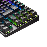 Mars Gaming MKREVOPRO TKL RGB Red  Teclado