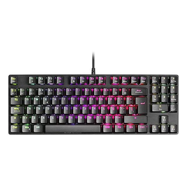 Mars Gaming MKREVOPRO TKL RGB Brown  Teclado