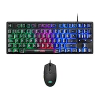 Mars Gaming MCPTKL Teclado TKL RGB  Ratón RGB  Pack Teclado y Ratón