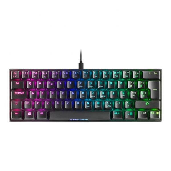 Mars Gaming MKMINI RGB mecánico red  Teclado