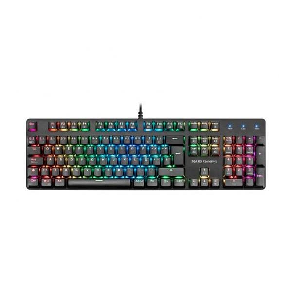 Mars Gaming MK5 RGB mecánico Brown  Teclado