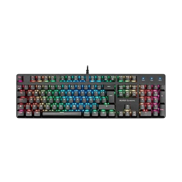 Mars Gaming MK5 RGB mecánico Brown  Teclado