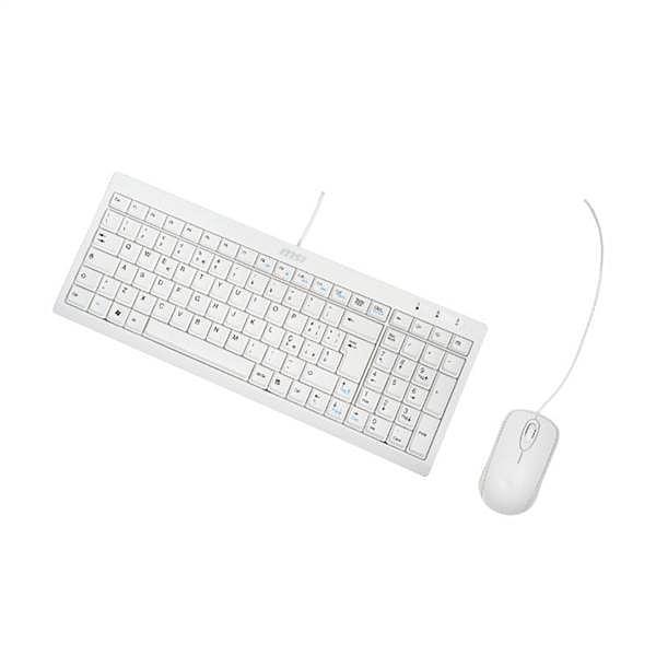 MSI Startype ES502 Blanco  Kit de teclado y ratón