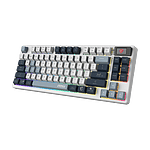 MSI Forge GK600 TKL Wireless SKY ES  Teclado mecánico Inalámbrico RGB Hotswappable Conectividad Trimodo
