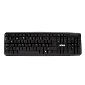 Teclado Nilox NXKBE000002 Negro