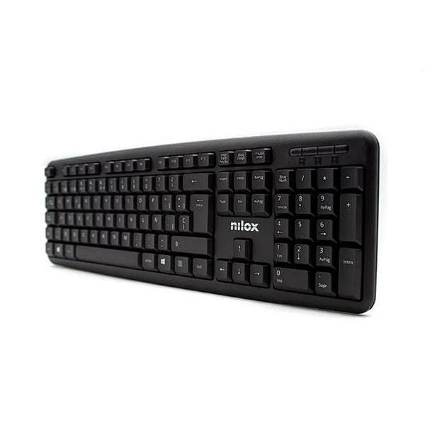 Teclado Nilox NXKBE000002 Negro