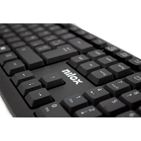 Teclado Nilox NXKBE000002 Negro