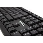 Teclado Nilox NXKBE000002 Negro
