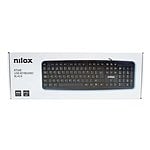 Teclado Nilox NXKBE000002 Negro