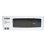 Teclado Nilox NXKBE000002 Negro