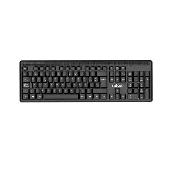 Nilox NXKMWE011 Wireless Negro   Kit teclado y ratón