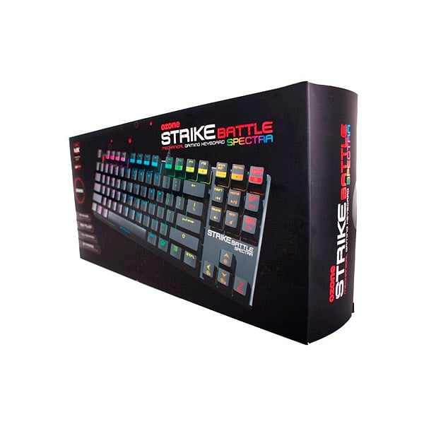Ozone Strike Battle Spectra RGB MX RED  Teclado