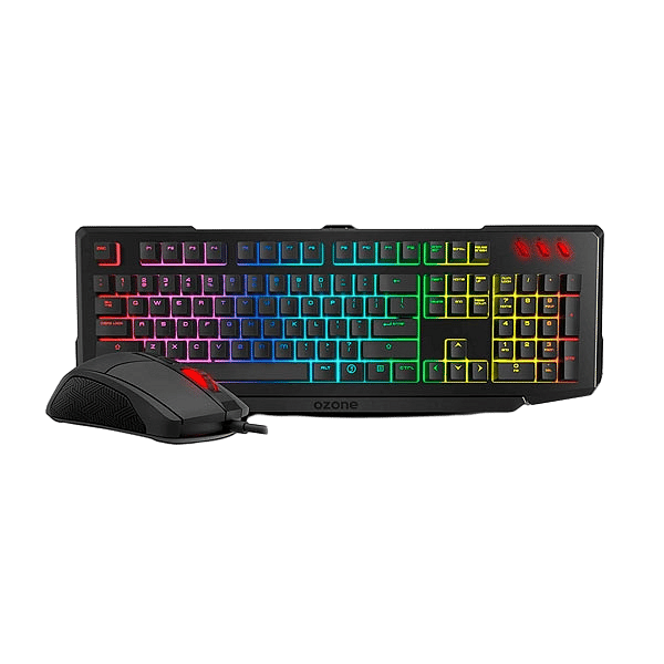 Ozone double Tap RGB  Kit de teclado y ratón