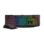 Ozone double Tap RGB  Kit de teclado y ratón