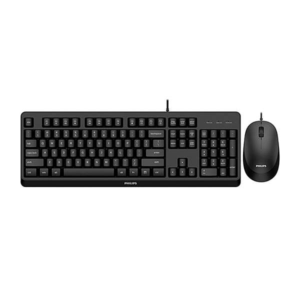 Philips SPT6207BL combo black  Kit teclado y ratón