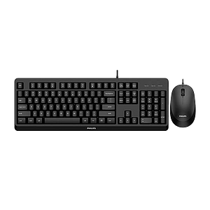 Philips SPT6207BL combo black  Kit teclado y ratón