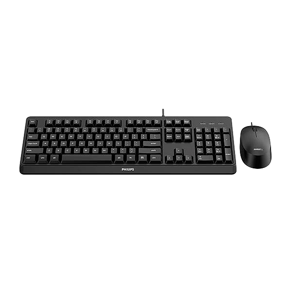 Philips SPT6207BL combo black  Kit teclado y ratón