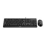 Philips SPT6207BL combo black  Kit teclado y ratón