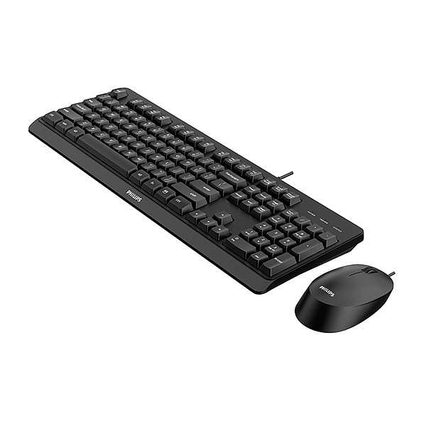 Philips SPT6207BL combo black  Kit teclado y ratón