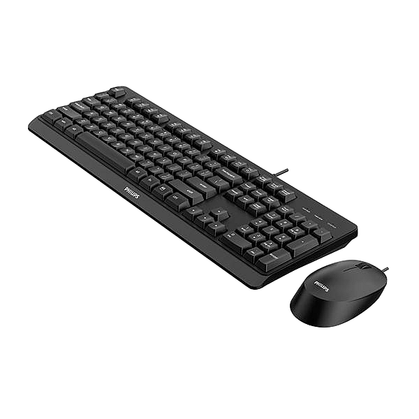 Philips SPT6207BL combo black  Kit teclado y ratón